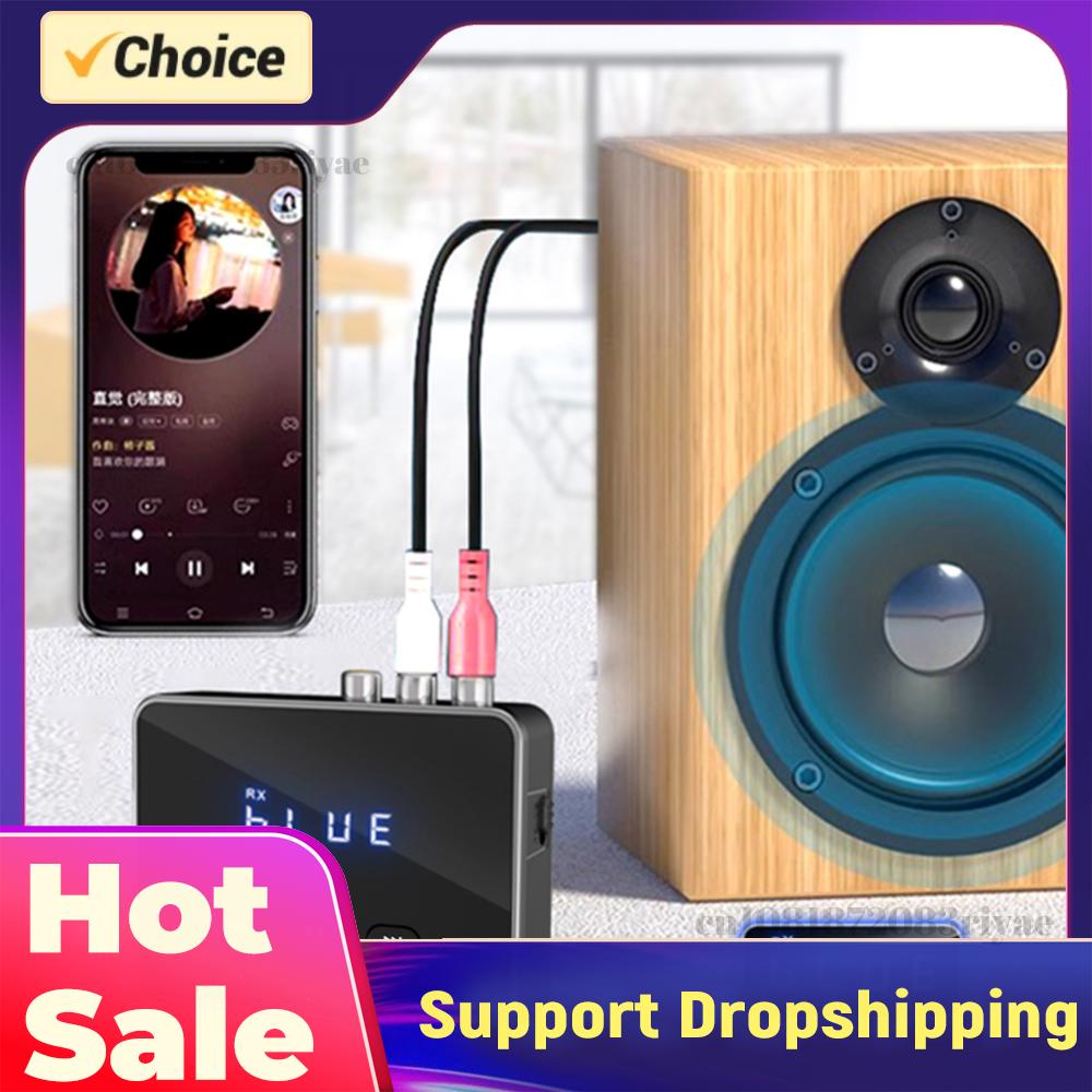 Bluetooth Adapter Receiver - Receptor Transmisor BT 5.4 con RCA,