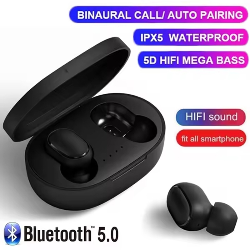 Wireless Earbuds Tws - Auriculares A6S TWS inalámbricos Bluetooth 5,0,