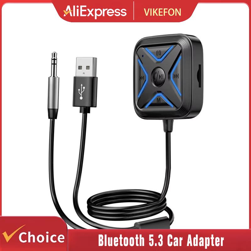 Bluetooth Adapter Receiver - Adaptador Bluetooth 5.3 Universal para Auto,
