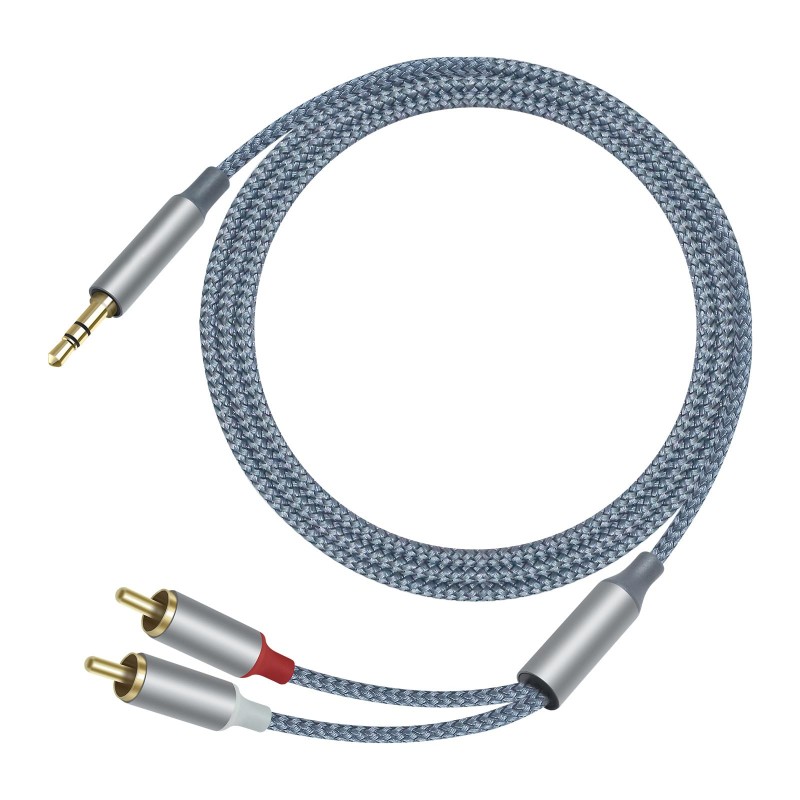 Audio Splitter Y - 3 uds Hifi Y divisor adaptador