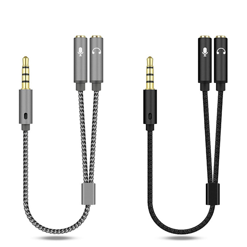 Earphone Splitter Jack - Divisor de Audio de 3,5mm Y