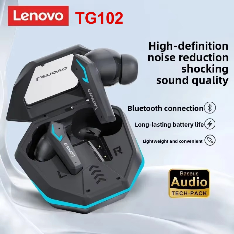 Gaming Headset Rgb - Audífonos Inalámbricos para Juegos Lenovo TG102,