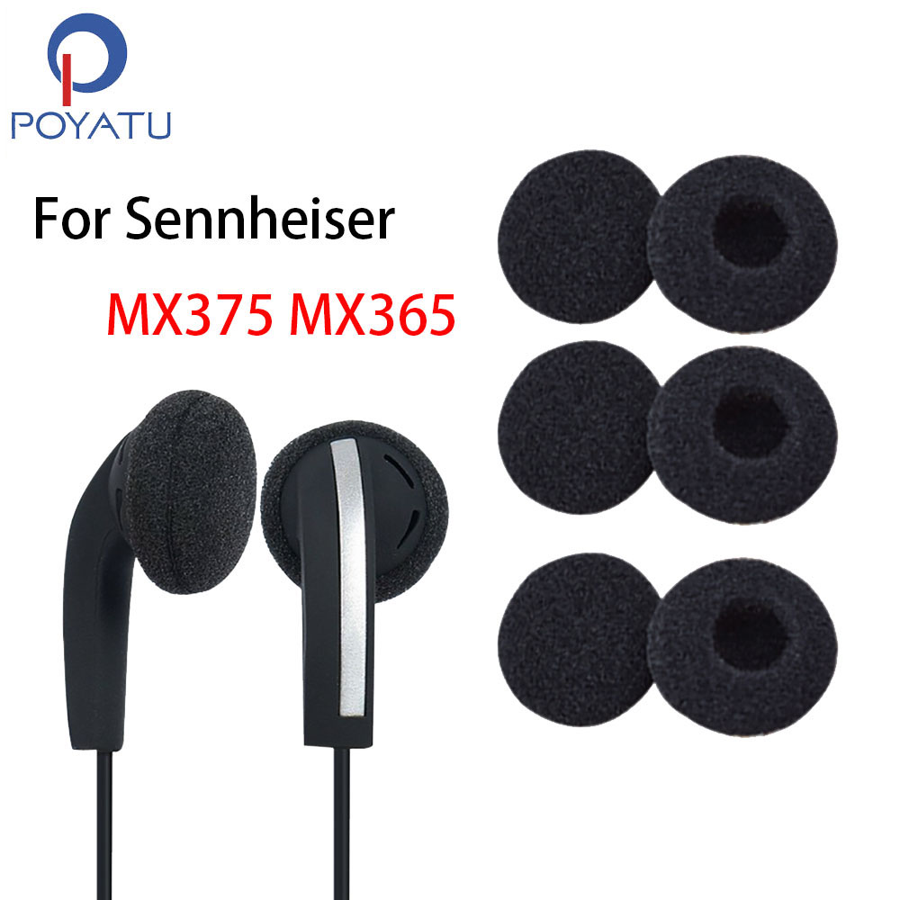Earphone Foam Tip - POYATU-auriculares de repuesto para Sennheiser MX37