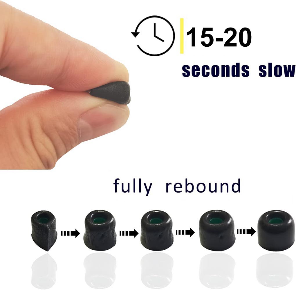 Almohadillas para los oídos de - Earphone Foam Tip reseña y precio