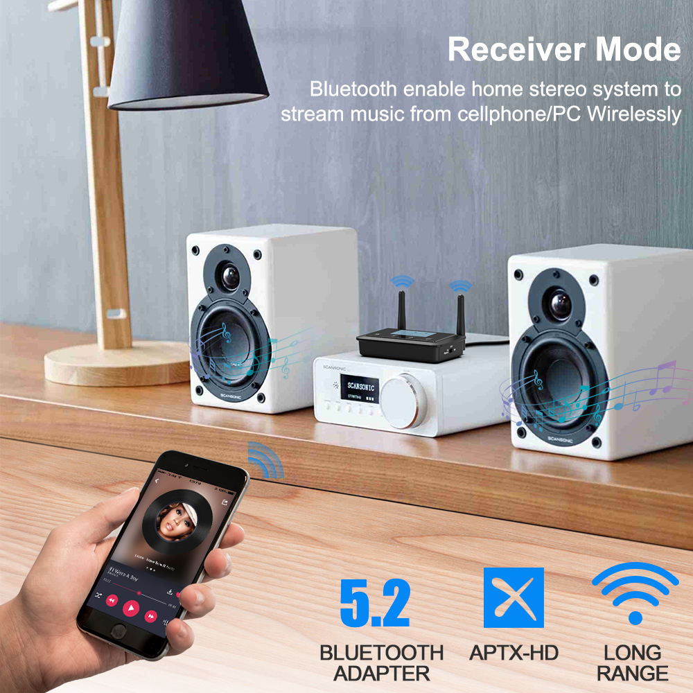 Adaptador Bluetooth 1Mii B03+  - Bluetooth Adapter Receiver reseña y precio