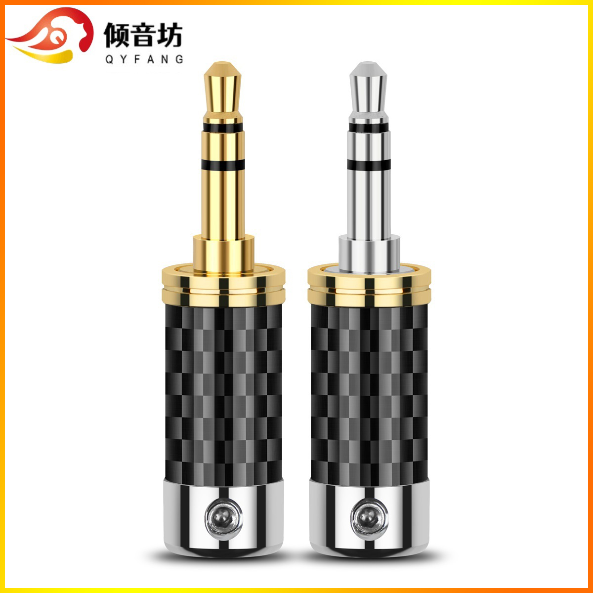 QYFANG-Adaptador de Metal esté - Audiophile Headphone Wired reseña y precio