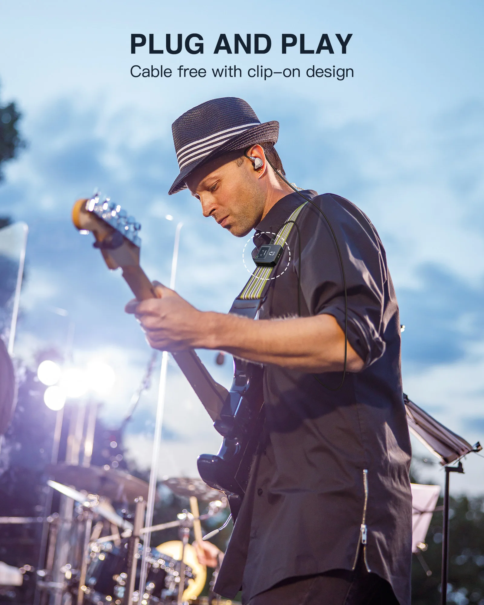 Lekato Monitor intrauditivo in - In Ear Monitor Iem reseña y precio