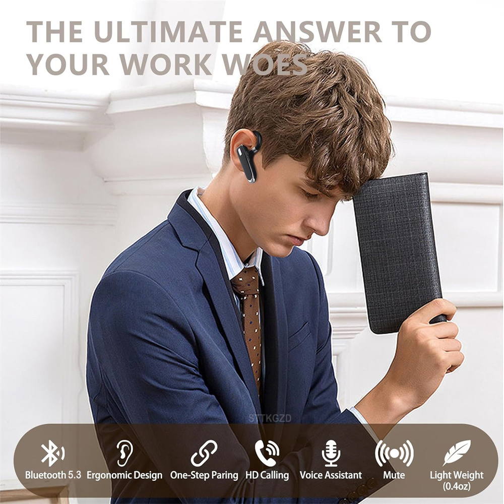 Auriculares inalámbricos Bluet - Bluetooth Headset On Ear reseña y precio
