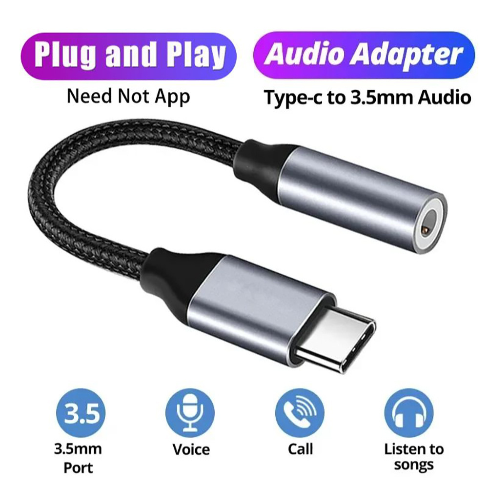 Adaptador de Audio USB Tipo C  - Audiophile Headphone Wired reseña y precio