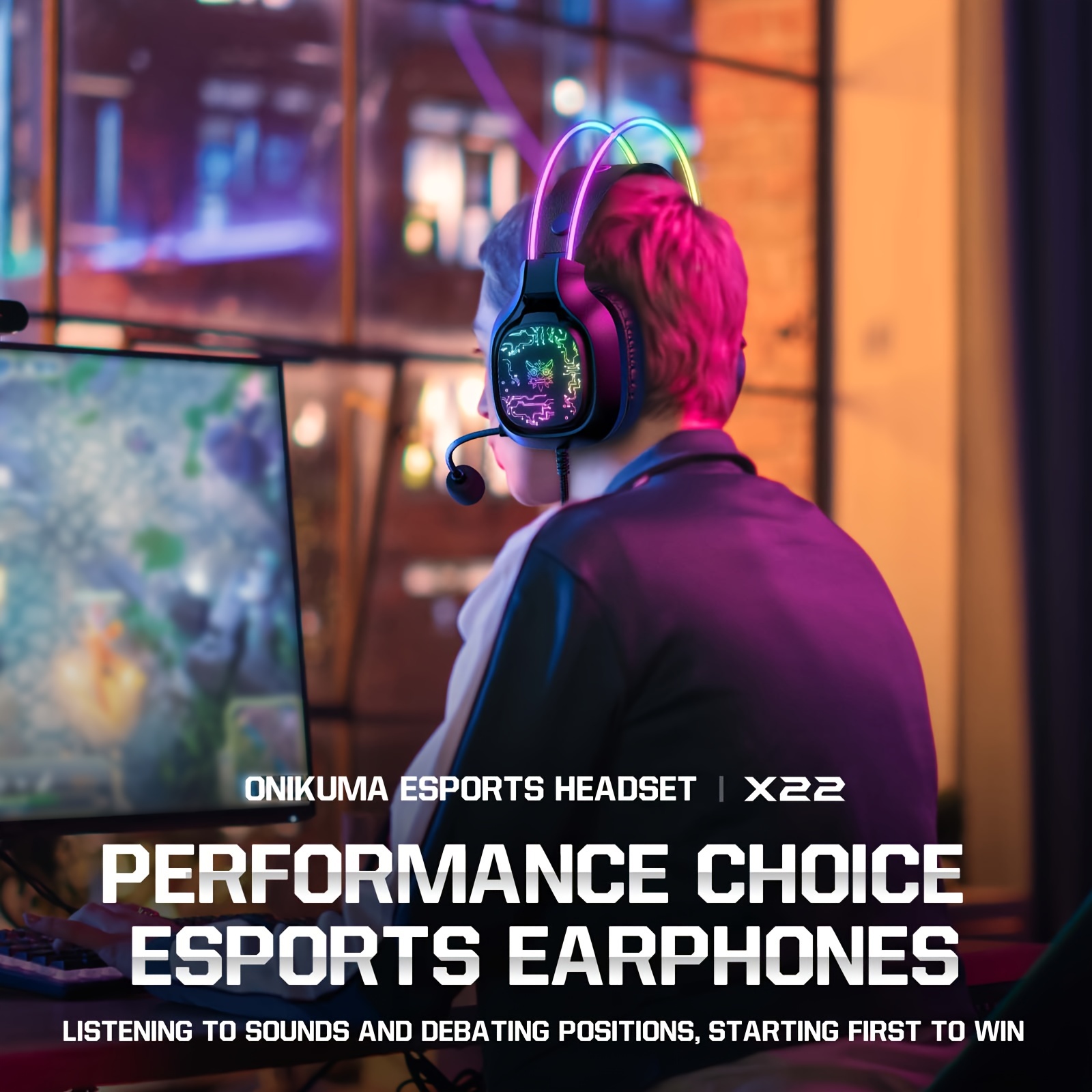 ONIKUMA X22 auriculares para j - Gaming Headset Rgb reseña y precio