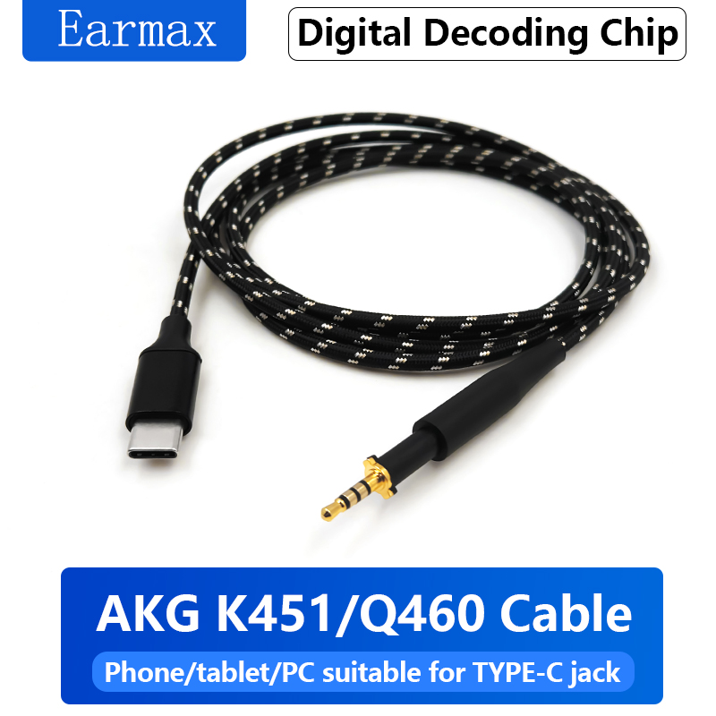 Para AKG Q460 K480 K450 K452 K - Usb C Earphone reseña y precio