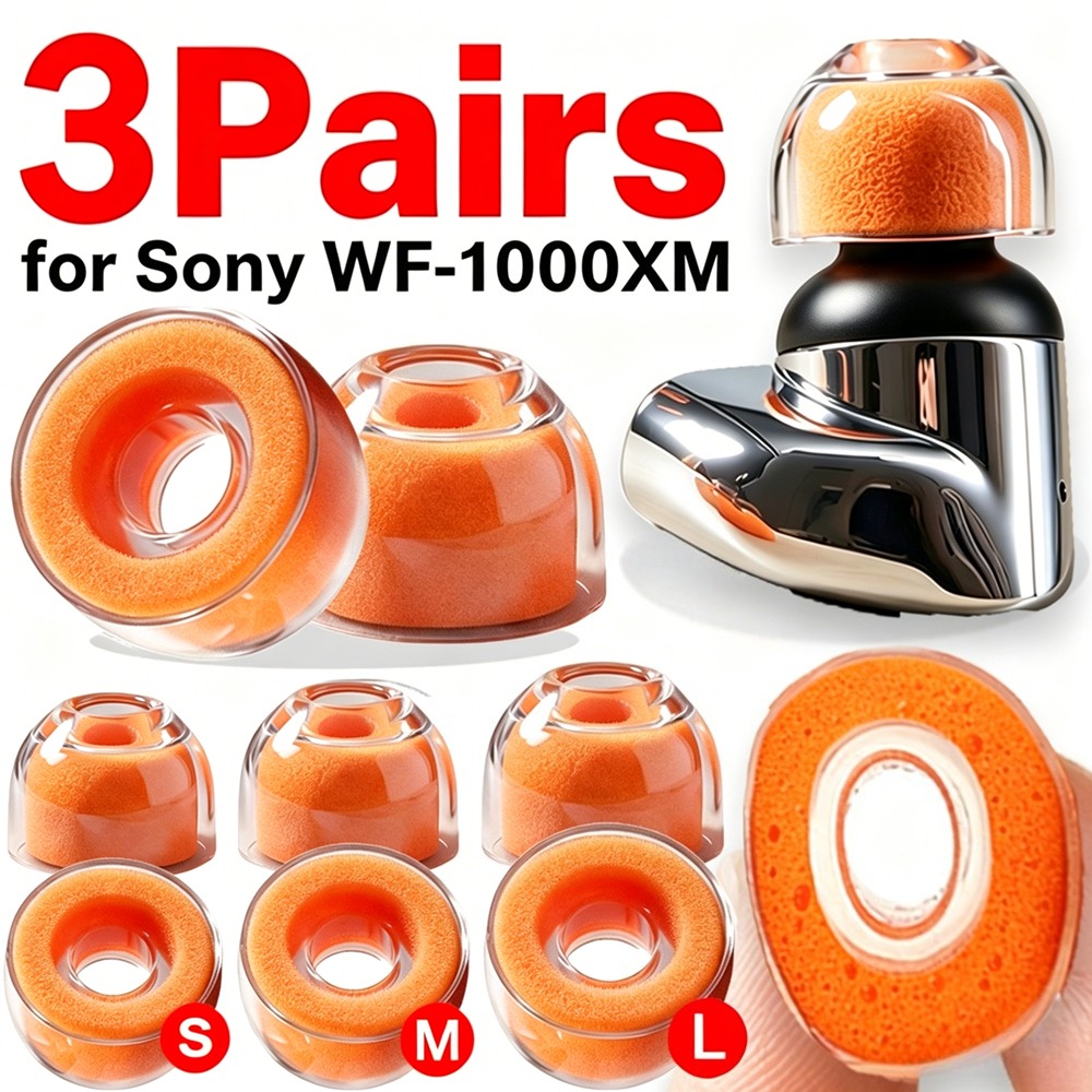 1-3 Pares de Almohadillas de E - Earphone Foam Tip reseña y precio
