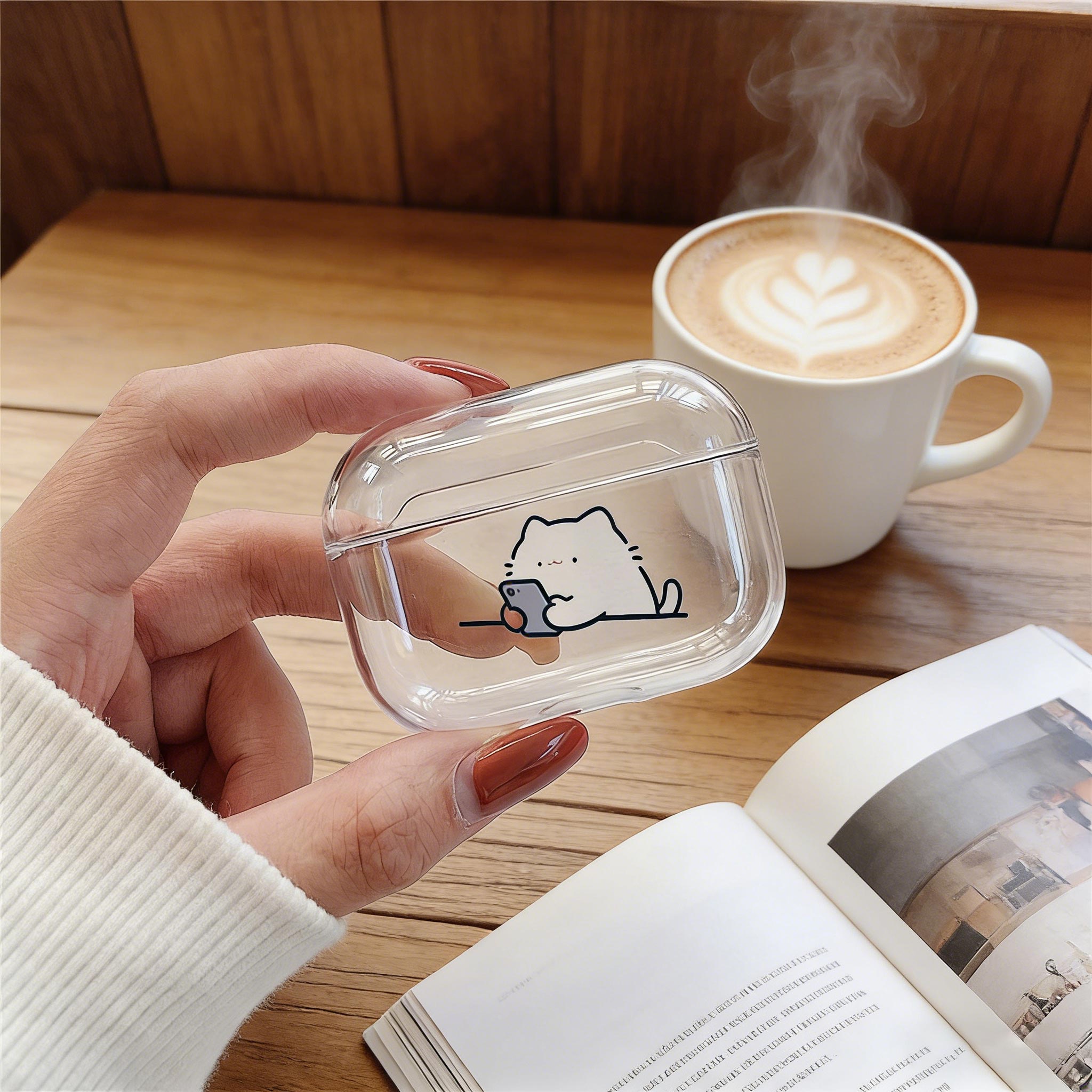 Funda transparente para auricu - Headphone Case Hard reseña y precio